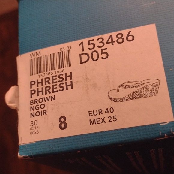 Women's Montego bay Club Phresh Brown NGO NOIR size 8. - Picture 10 of 12